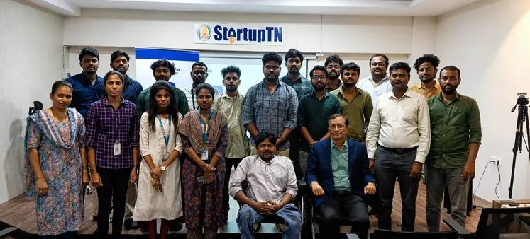 Participants in a classroom